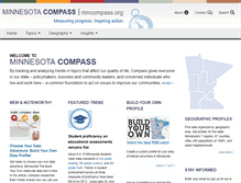 Tablet Screenshot of mncompass.org